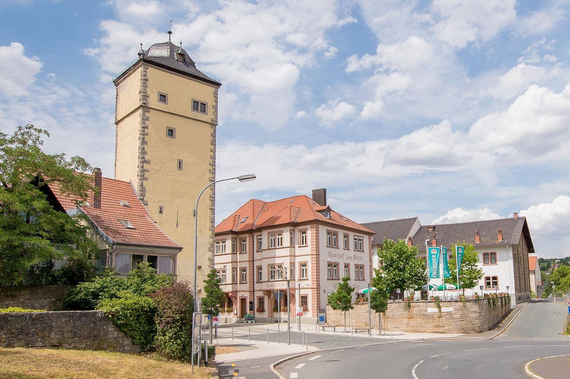 Hotel Gasthof Baren Ochsenfurt Esterno foto