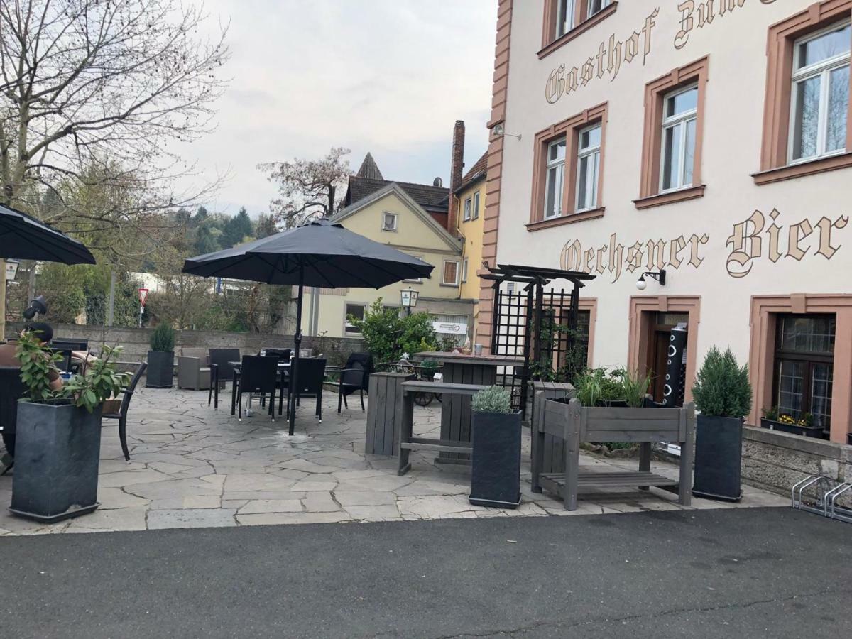 Hotel Gasthof Baren Ochsenfurt Esterno foto