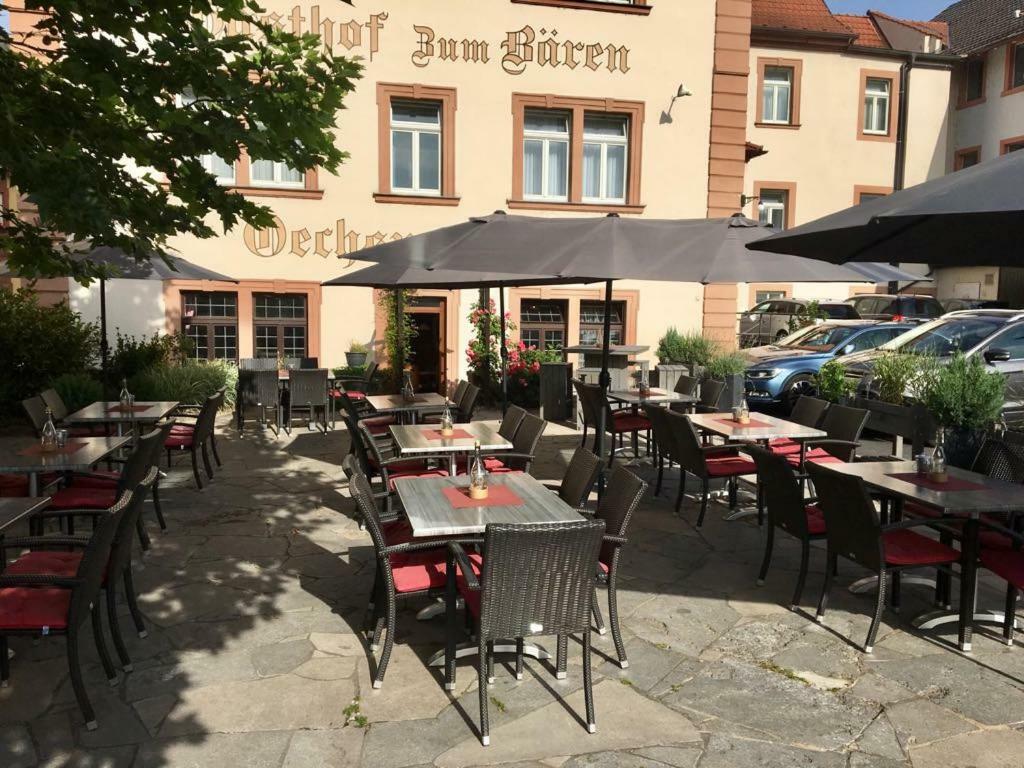 Hotel Gasthof Baren Ochsenfurt Esterno foto